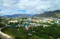 136 Lhasa von oben