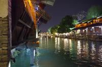 Wuzhen bei Nacht