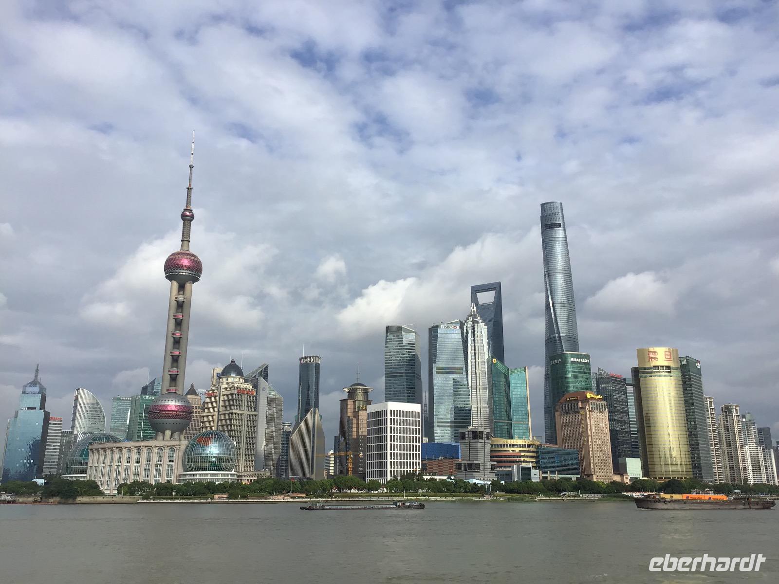 Uferpromenade The Bund Shanghai China