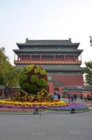 Glockenturm im alten Peking