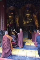 Mönche im Shaolin-Kloster