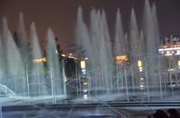 Abendliche Wasserspiele in Xi'an
