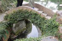 Kleinste Brücke, Garten des Meister der Netze, Suzhou