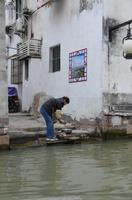 Bootsfahrt auf dem Seitenkanal des Kaiserkanals