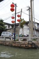 Bootsfahrt auf dem Seitenkanal des Kaiserkanals