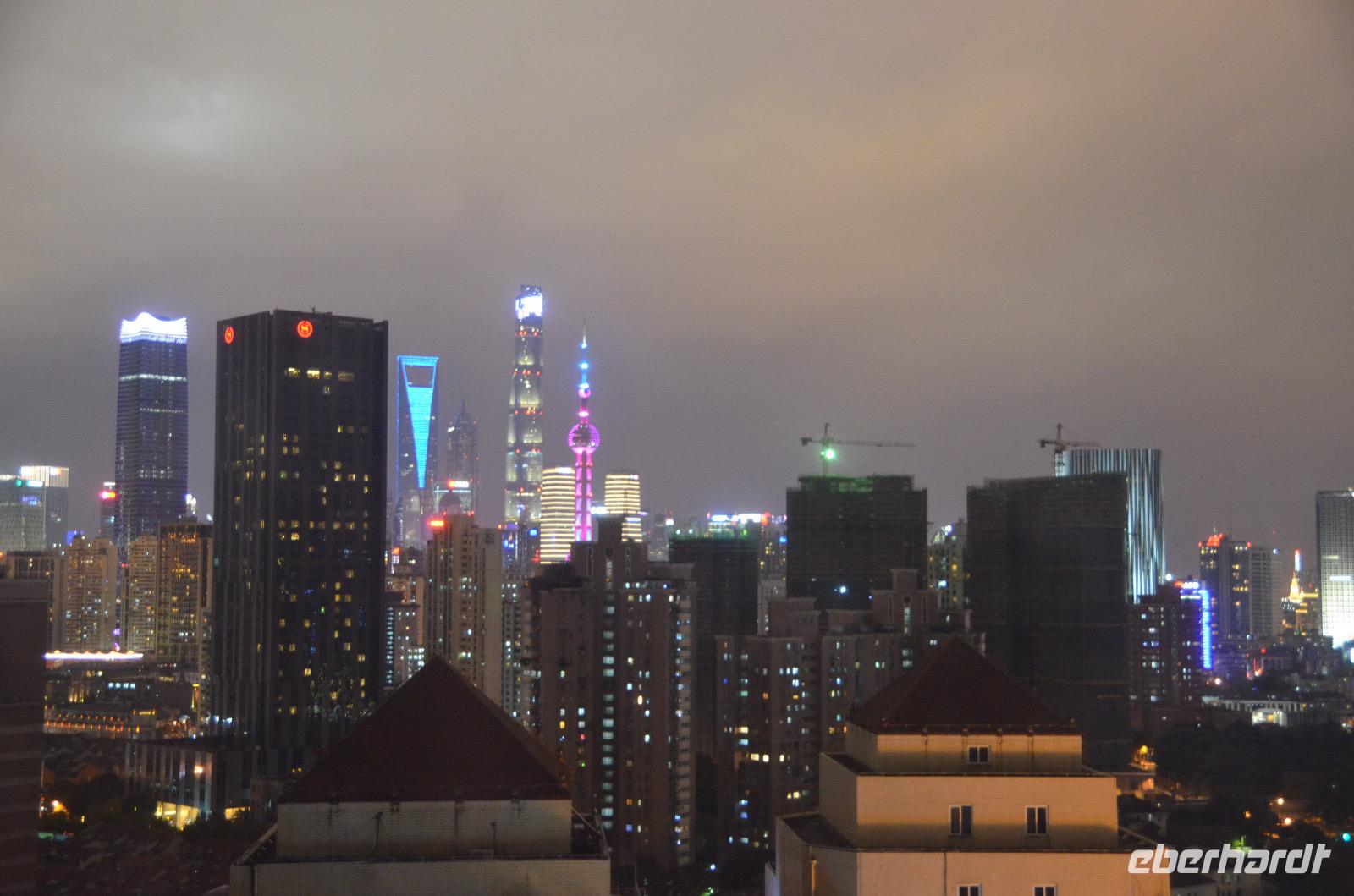 Shanghai bei Nacht