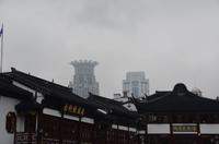 Blick auf Shanghai
