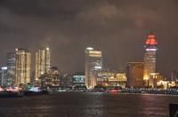 Skyline Shanghai bei Nacht