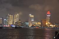 Skyline Shanghai bei Nacht