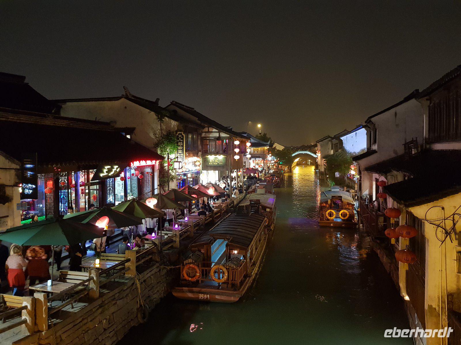 Suzhou bei Nacht