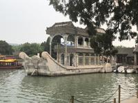 Peking - kaiserlicher Sommerpalast, Marmorboot