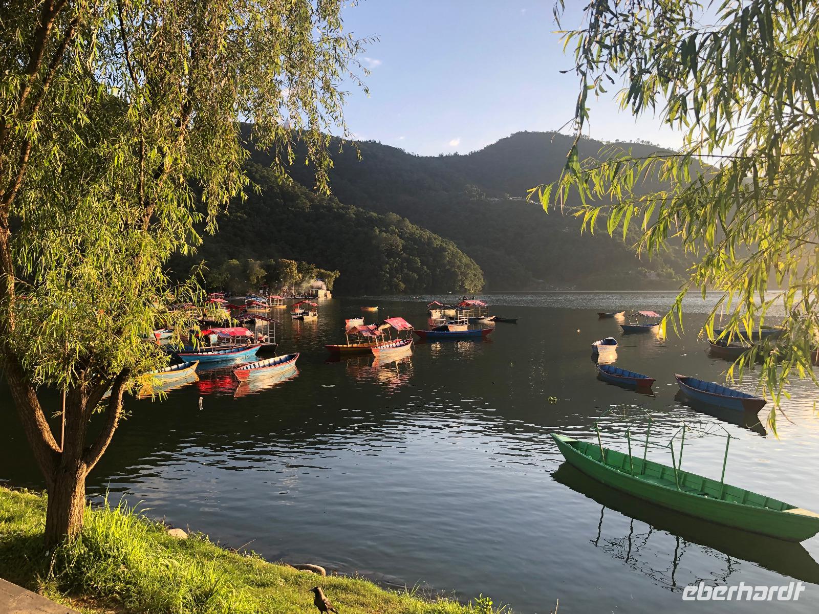 Nepal - Pokhara, Phewa-See