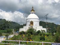 Nepal - Pokhara, World Peace Pagode