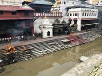Nepal - Pashupatinath, Verbrennungszeremonie