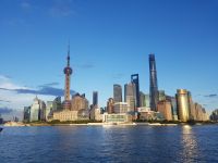 Aussicht an der Uferpromenade The Bund