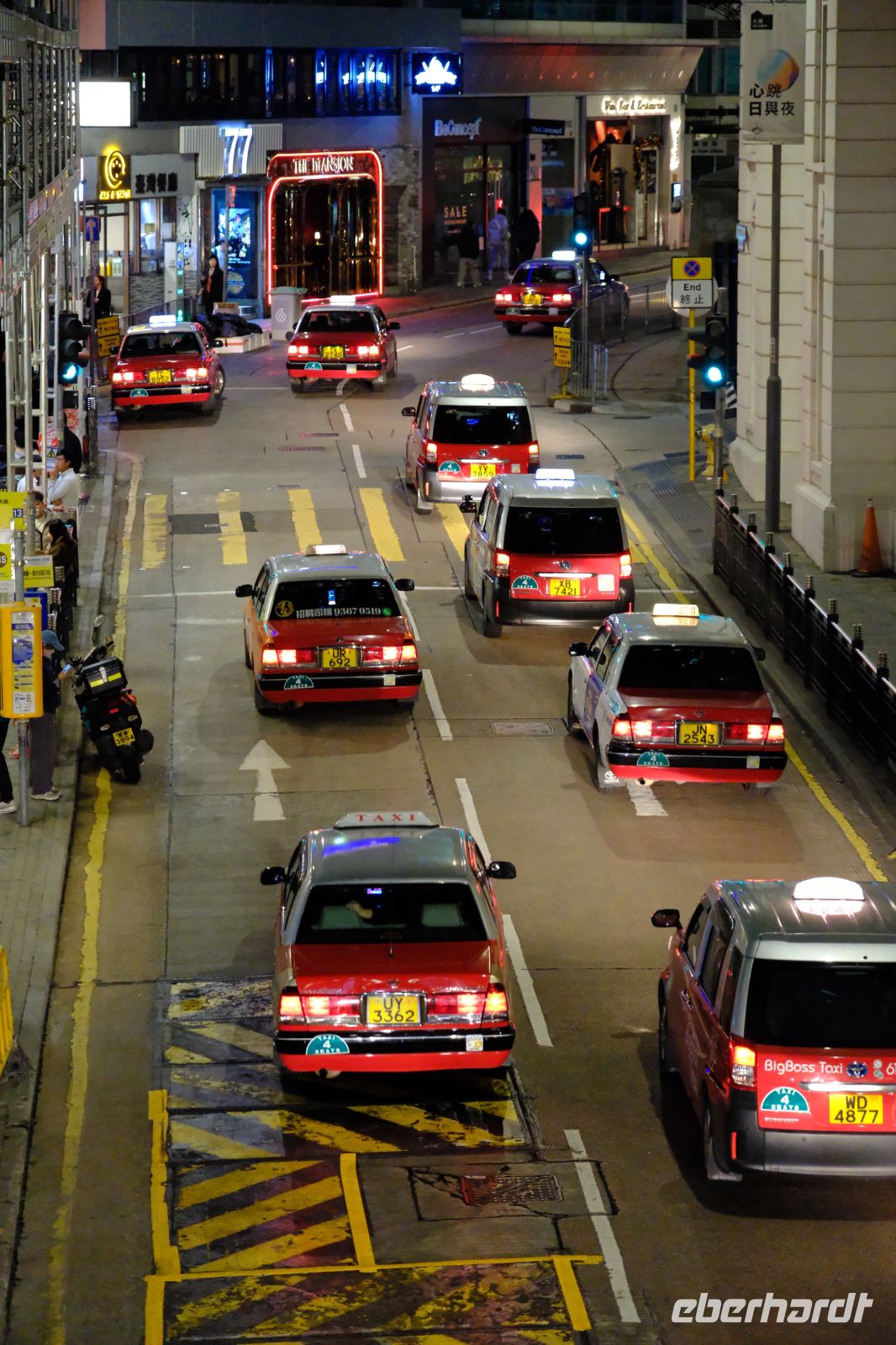 Stadtteil Central in Hongkong 