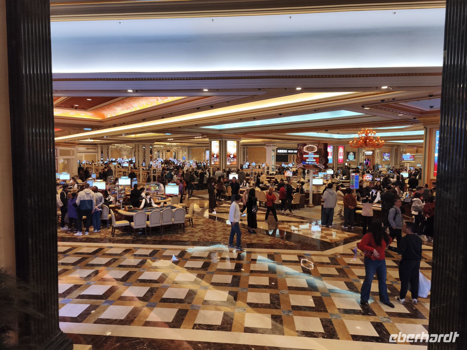 The Venetien Casino & Hotel in Macau