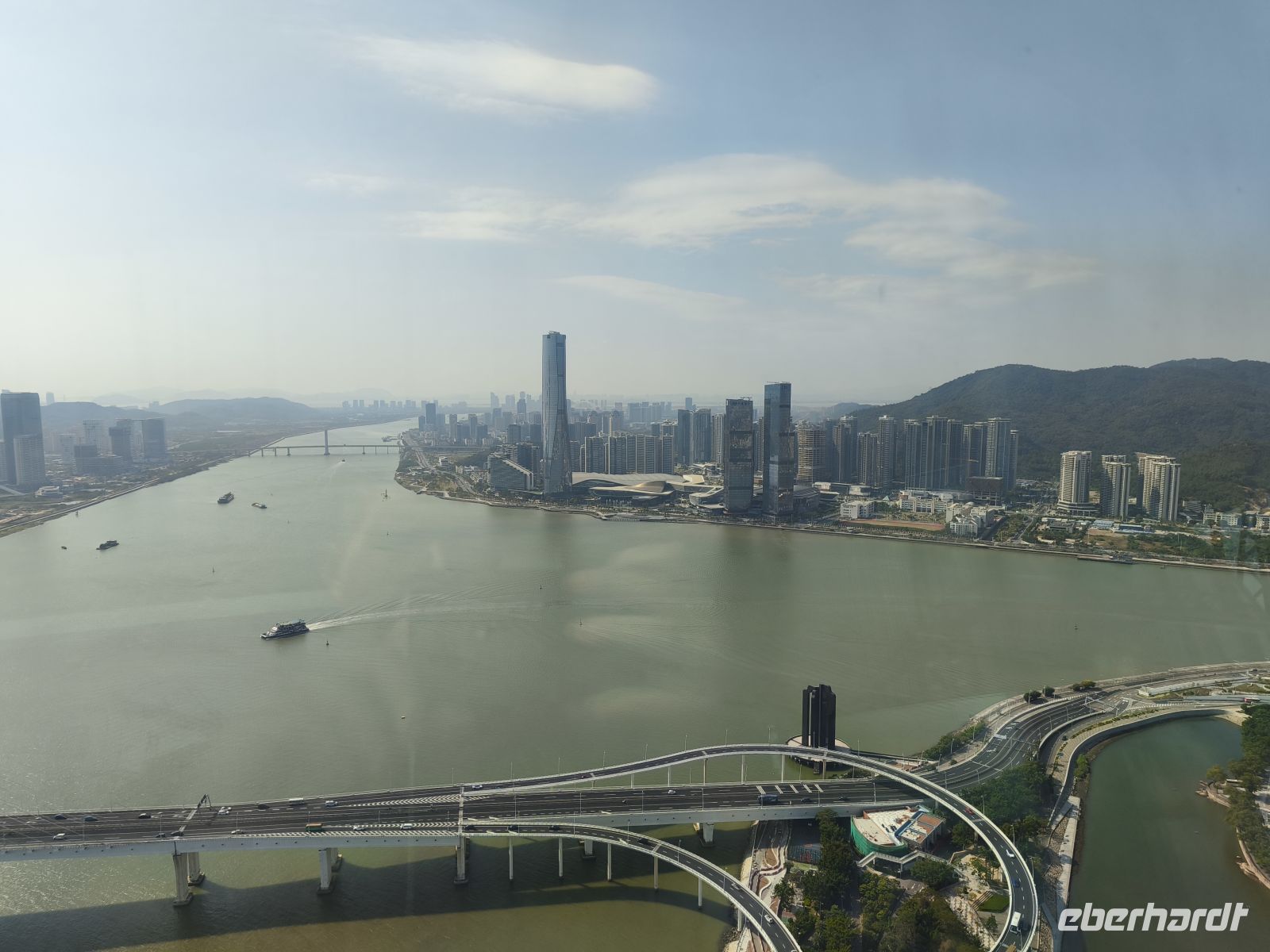 Aussicht vom Macau Tower in Macau 