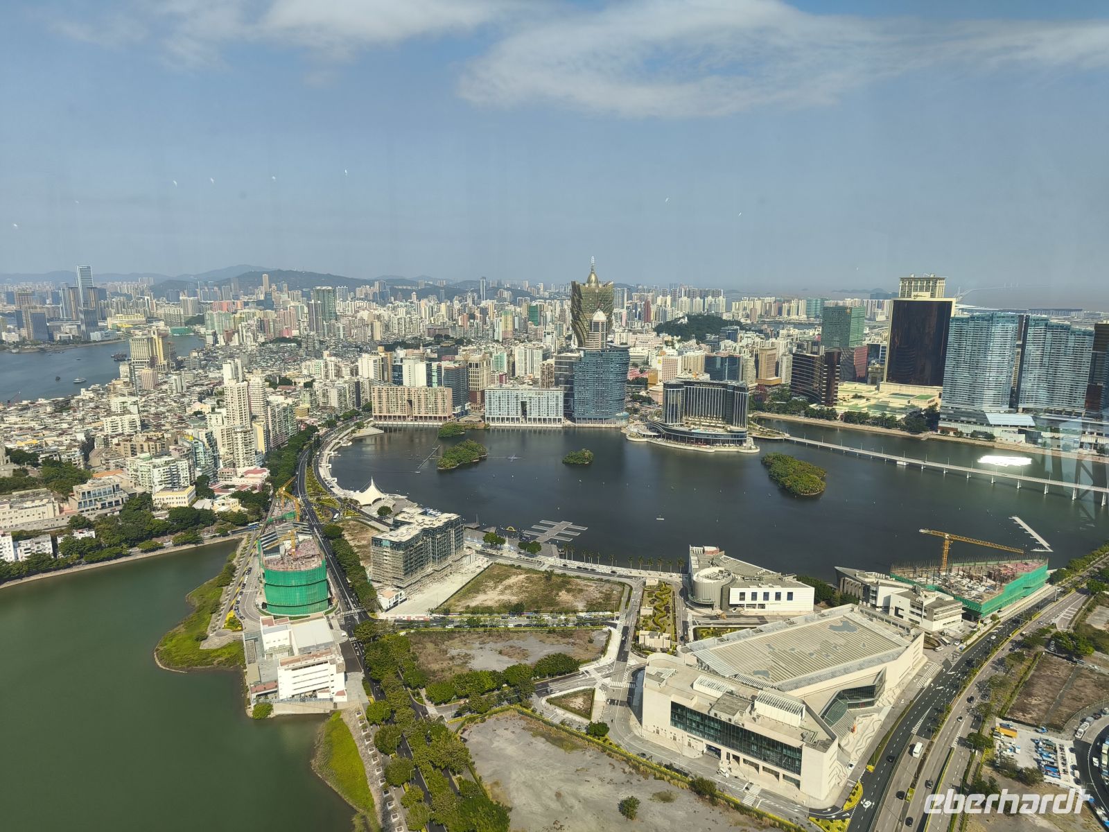 Aussicht vom Macau Tower in Macau 