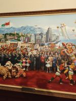 Gemälde im Macau Tower in Macau 