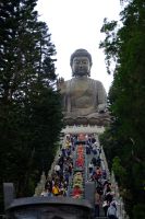 Tian Tan Buddha auf Lantau Island - Hongkong 
