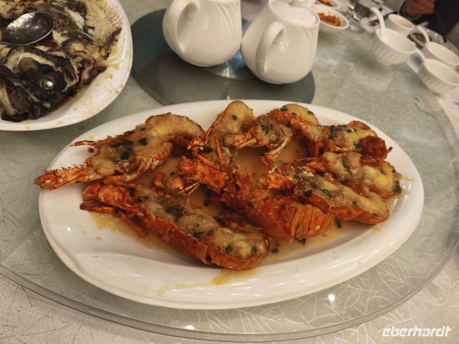 Meeresfrüchte Abendessen an Silvester - Hongkong 