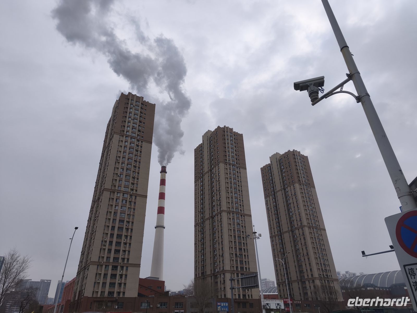 Erster Blick auf die Industriestadt Shenyang - China