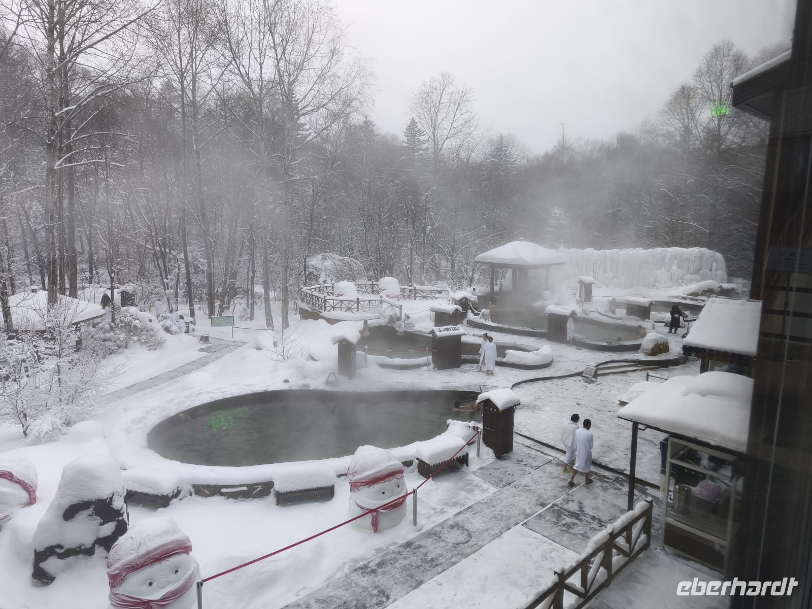 Heiße Quellen im Hotel in Changbaishan - China