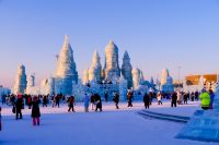Eis- und Schneefestival in Harbin - China