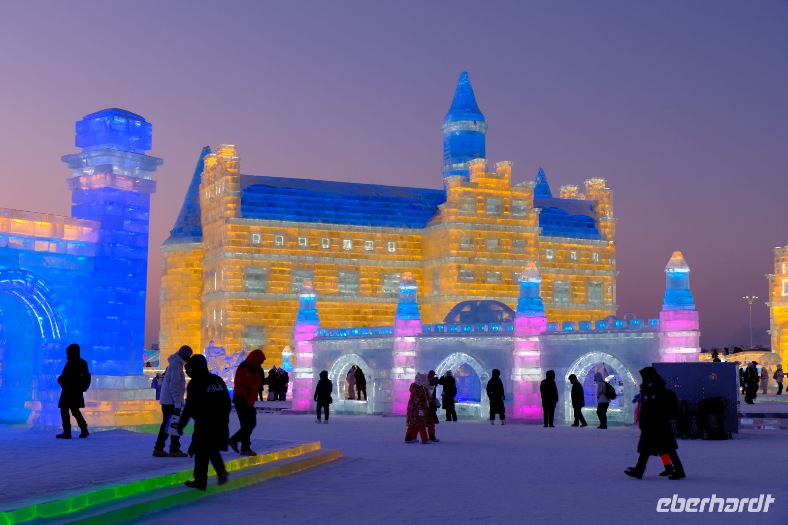 Eis- und Schneefestival in Harbin - China