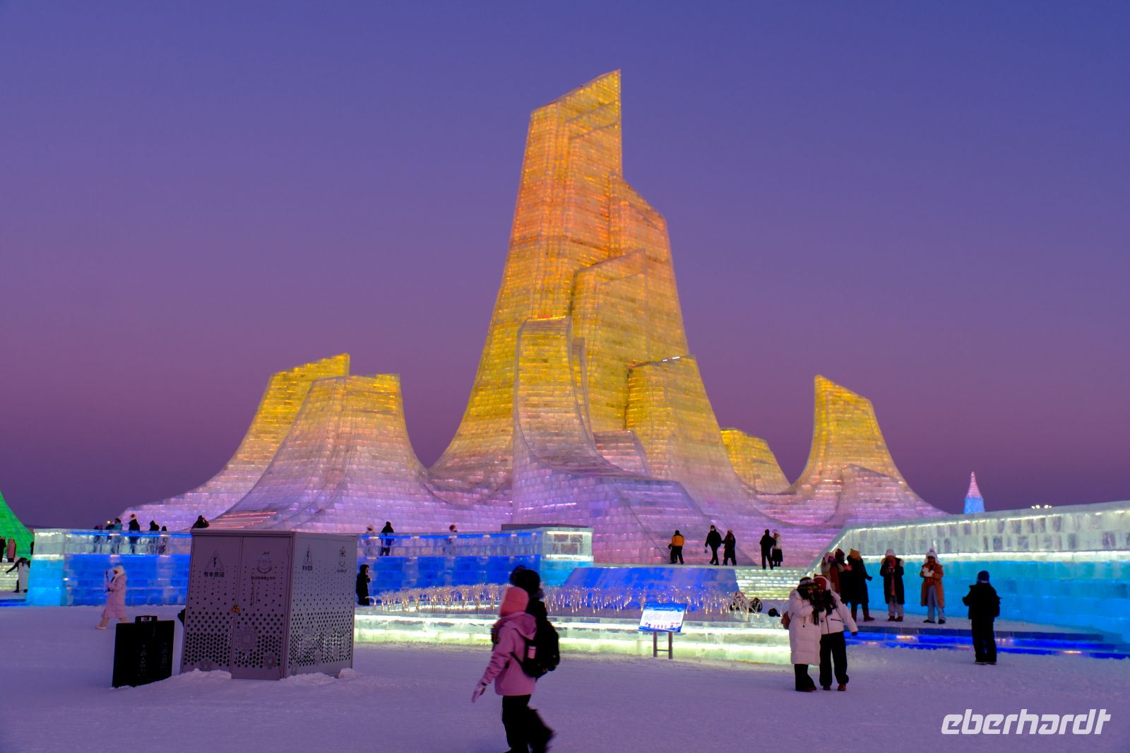 Eis- und Schneefestival in Harbin - China