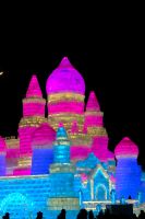 Eis- und Schneefestival in Harbin - China