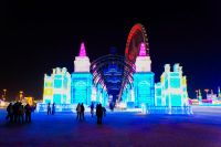 Eis- und Schneefestival in Harbin - China