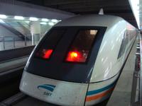 Letzter Höhepunkt. Fahrt mit dem Transrapid.