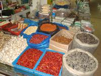 Besuch einer Markthalle.