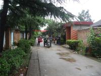 Besuch in einem Dorf