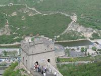Chinesische Mauer - die Belohnung, ein wunderschöner Ausblick &ndash; &copy; Nicole Niendorf (Eberhardt TRAVEL)