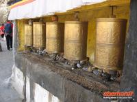 Drepung Kloster-Gebetsmühlen