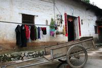 Fahrt über die Dörfer