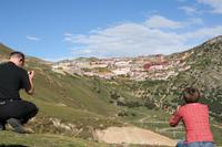 Blick auf das Ganden Kloster