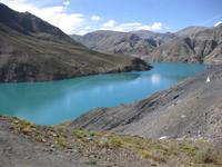 ... und kommen zu einem Stausee kurz vor Gyantse