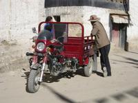 In der Altstadt von Gyantse