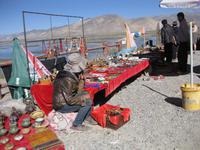 Händler am Rastplatz