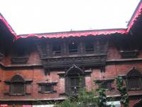 Kathmandu - Innenhof des Kumari Bahal