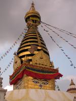 Kathmandu - Die Stupa von Swayambhunath
