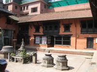 Ein privates Kloster in Patan