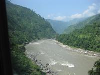 Auf der Strecke vom Chitwan Nationalpark nach Mugling