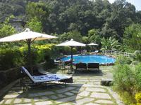 ... der Swimmingpool des Resorts 