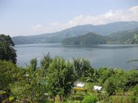 ... Blick über den Begnas See vom Resort aus