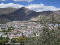 Lhasa vom Potala aus gesehen